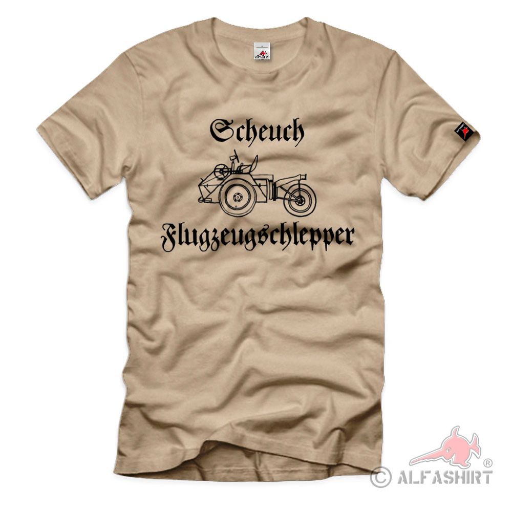Scheuch Flugzeugschleppern Luftwaffen Schlepper Me163 Motor Typ82 T-Shirt#40539