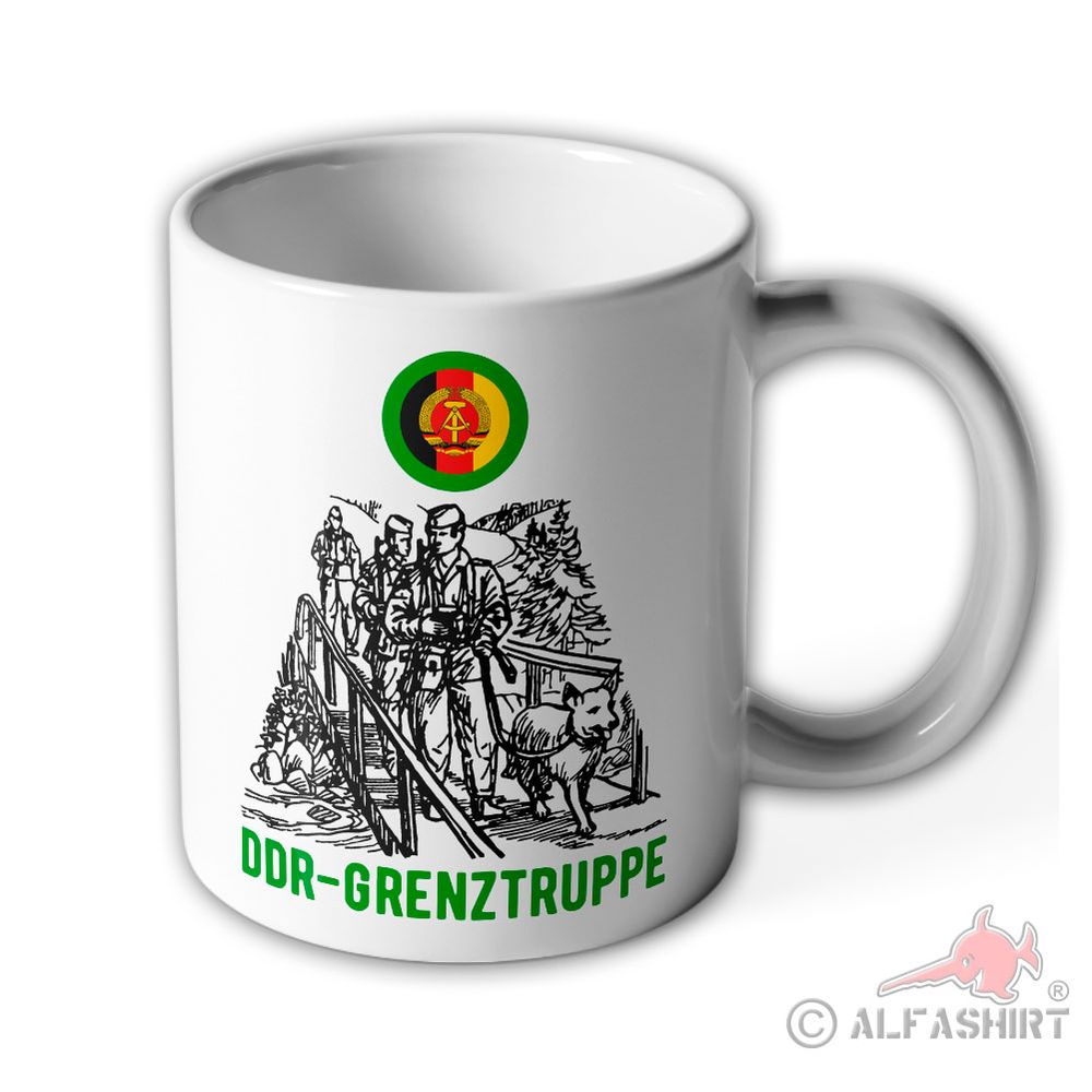 Cup East German Border Troops on Patrol Coffee Mug #40879