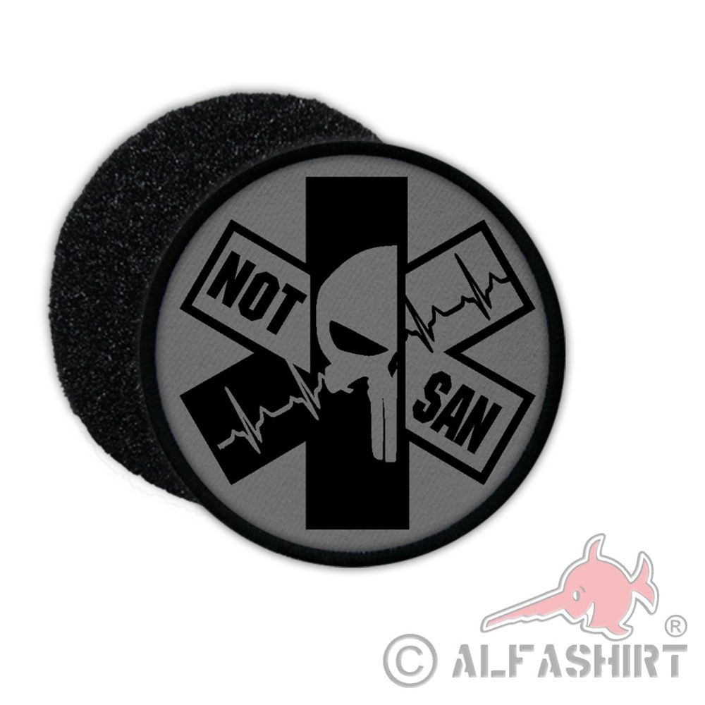 Patch paramedic skull NOT SAN pulse beat lifeline Infidel # 30586
