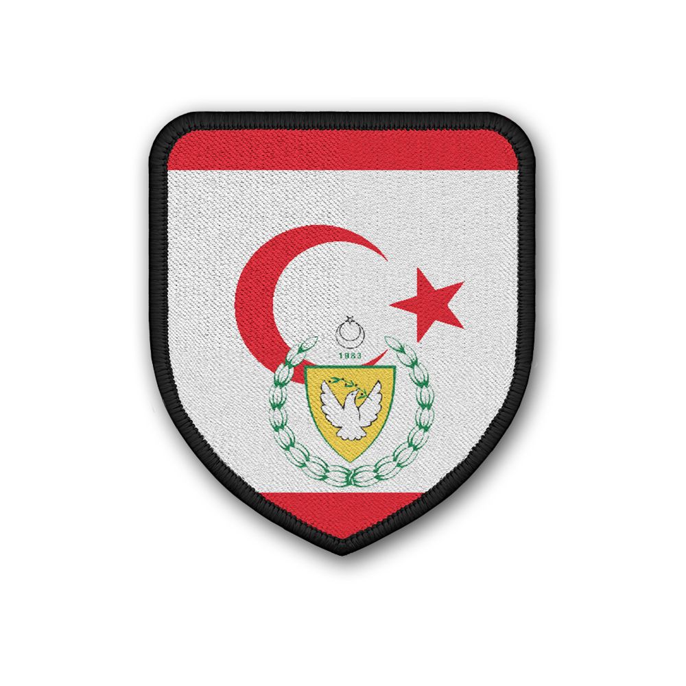 Patch Flag of Northern Cyprus National Flag Federal Emblem #21705