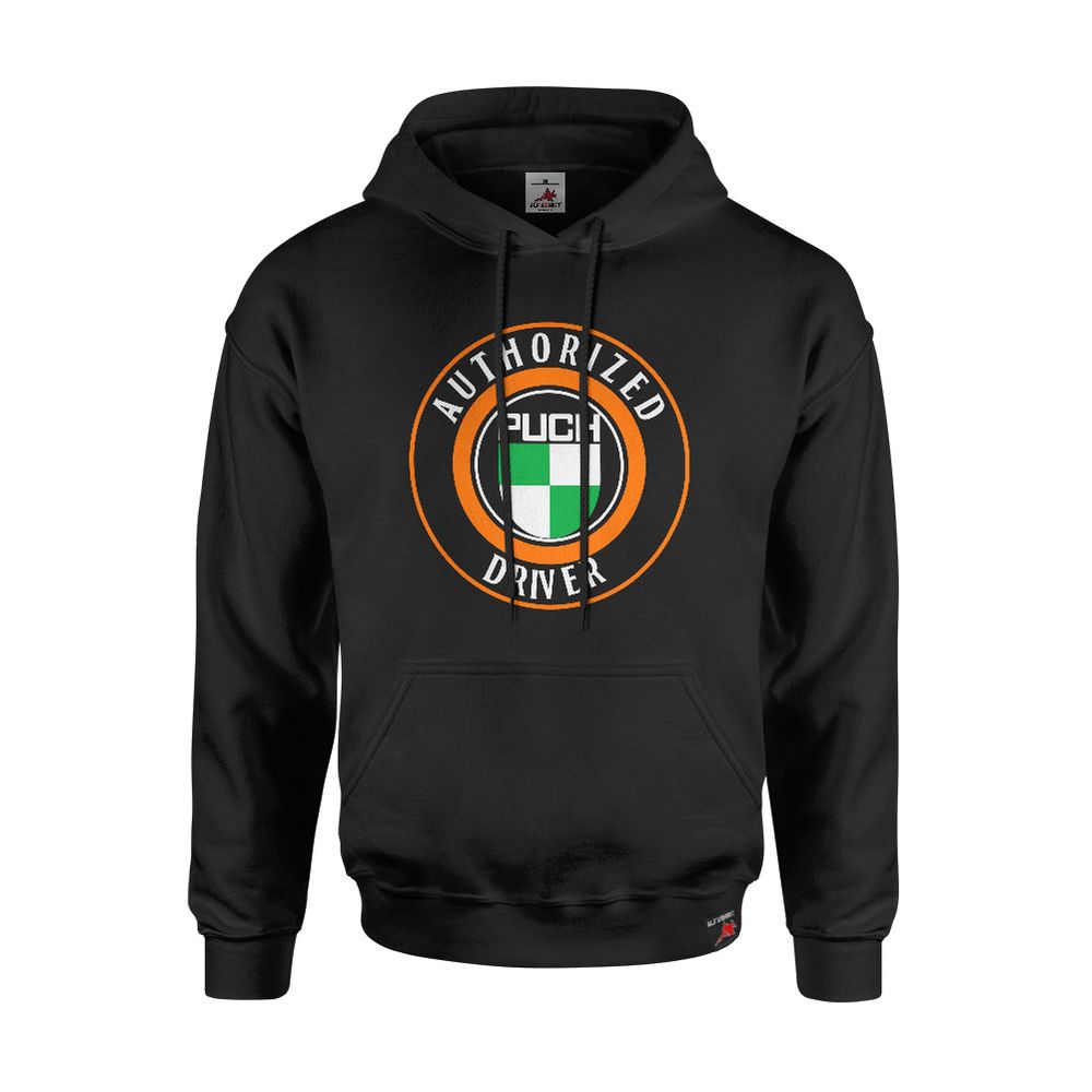 Hoodie Puch driver Rallye Oldtimer Fan Motorcycle Car Driver Moped Emblem #31857