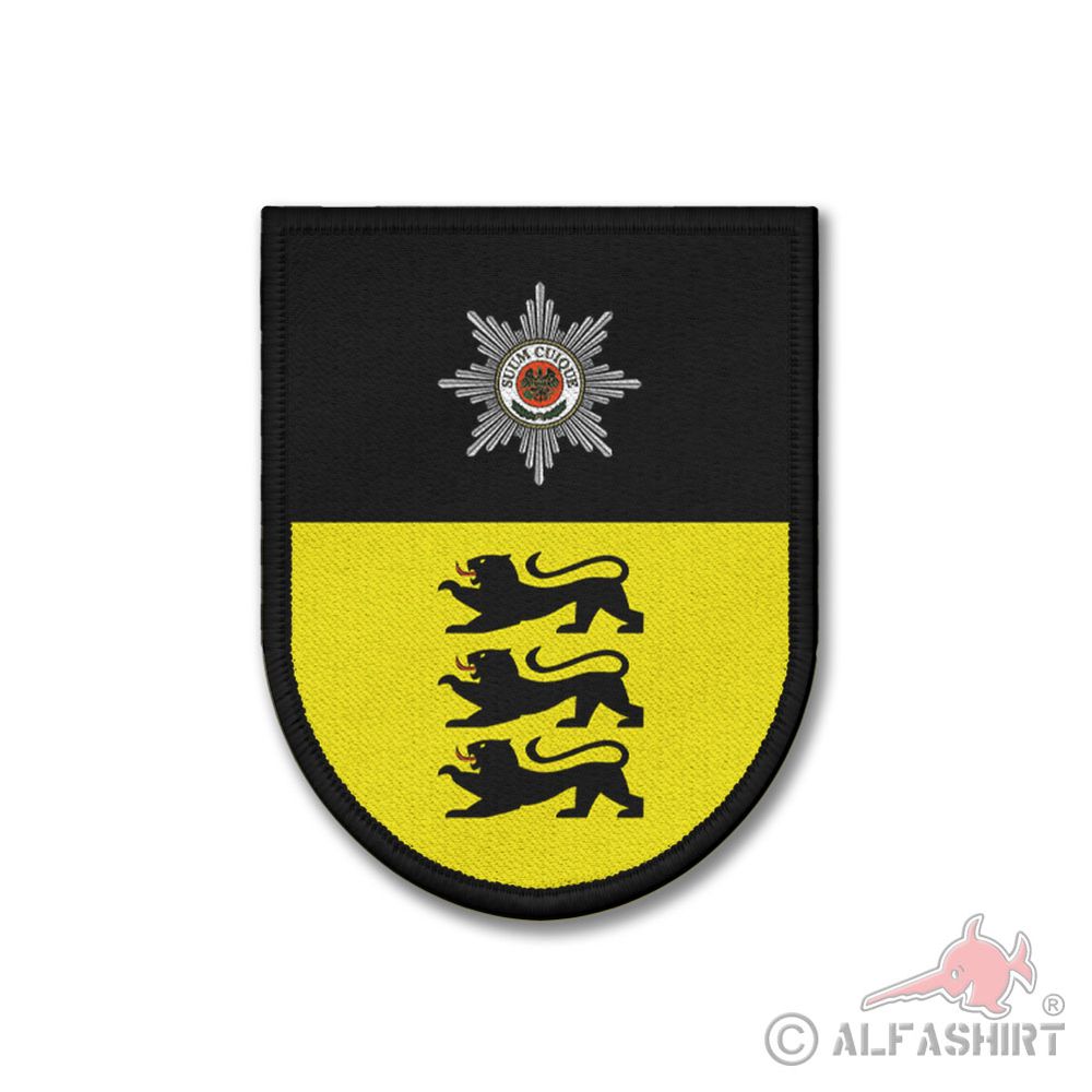 Patch 9x7cm Feldjägerbataillon FJgBtl 751 Baden-Württemberg #43889