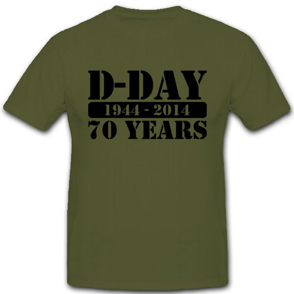 D-day 1944 2014 Normandie Amerika Frankreich England Kanada - T Shirt #7128