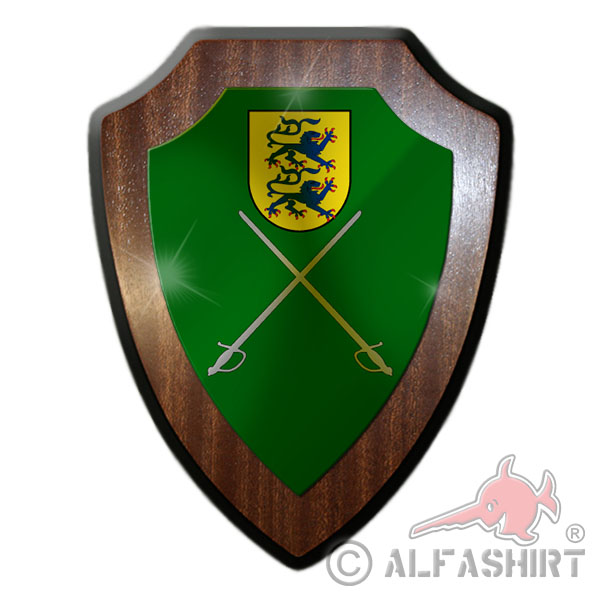 Coat of arms shield - RSU company Schleswig Bundeswehr Reservisten Wappen # 29043