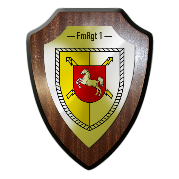 Wappenschild FmRgt 1 Fernmelderegiment 1 Hannover Bothfeld Bundeswehr #30380