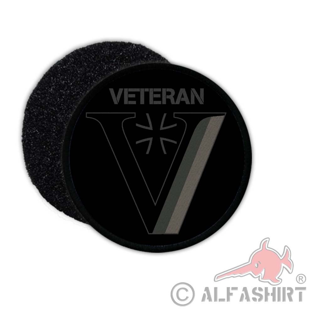Patch Tarn Veterarn BW Soldat Abzeichen Respekt Auslands Einsatz V #30966