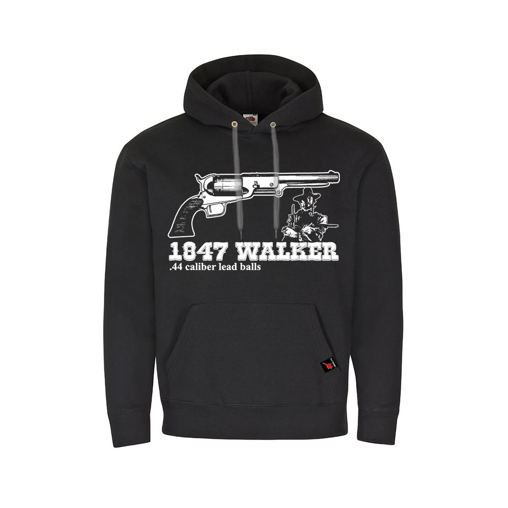 Hoodie  Walker Revolver 1847 Pistole single-action Western Sportschütze #32586 Hoodie  Walker Revolver 1847 Pistole single-action Western Sportschütze #32586