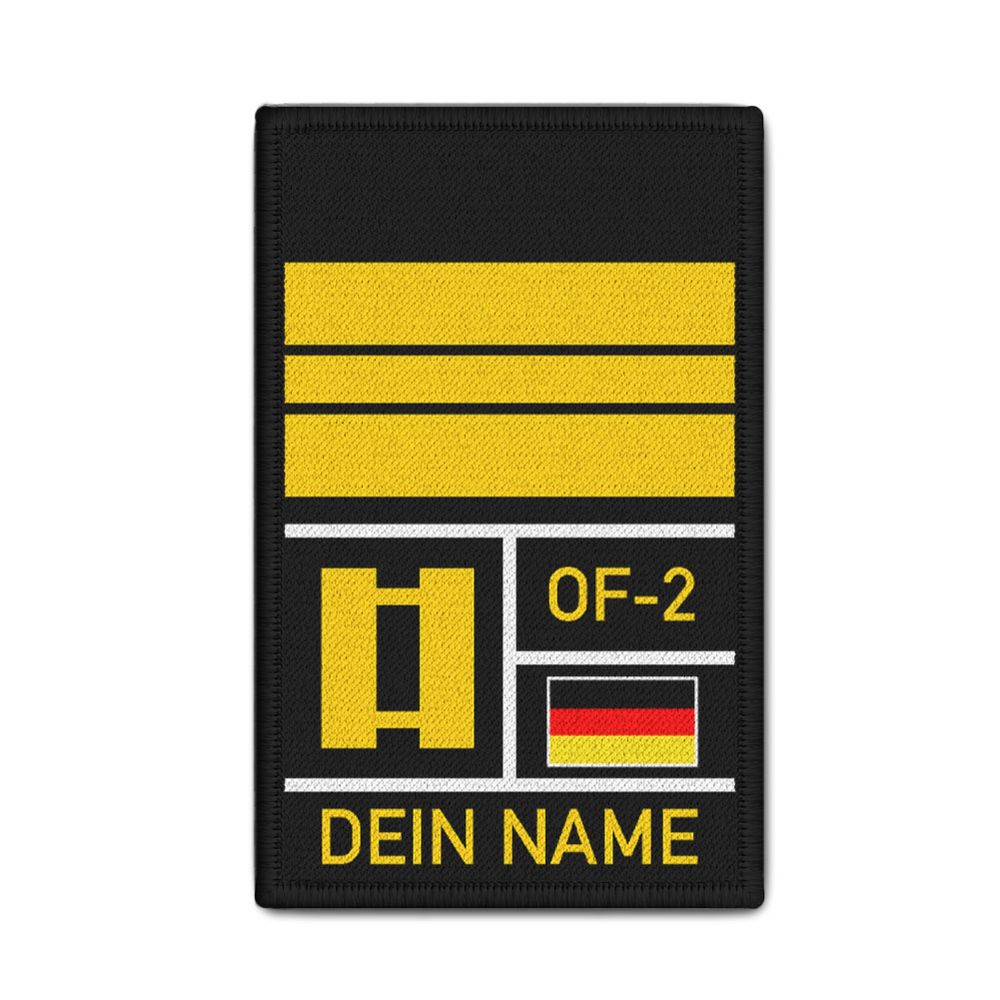 Patch Kapitänleutnant Kaleu Marine GER DE Bundeswehr OF-2 Offizier #46701
