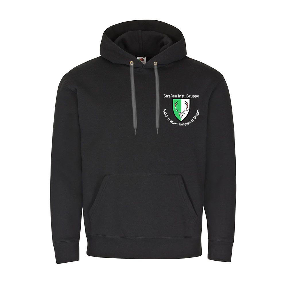 Hoodie Straßen Inst Gruppe Bergen NATO Instandsetzung TrÜbPl Kapuzenpulli #20401