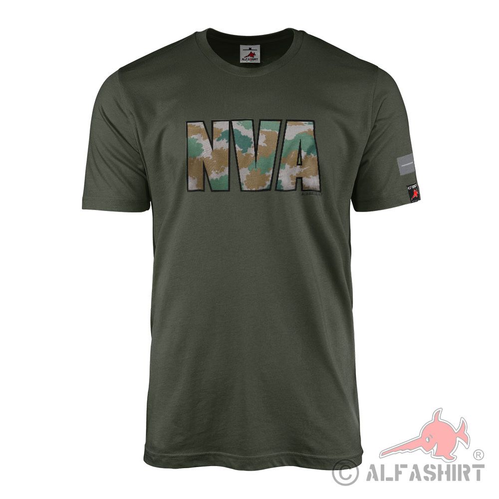 T-Shirt NVA Veteran Dienstgrad Dienstgradabzeichen UTV DDR Tarn #42036