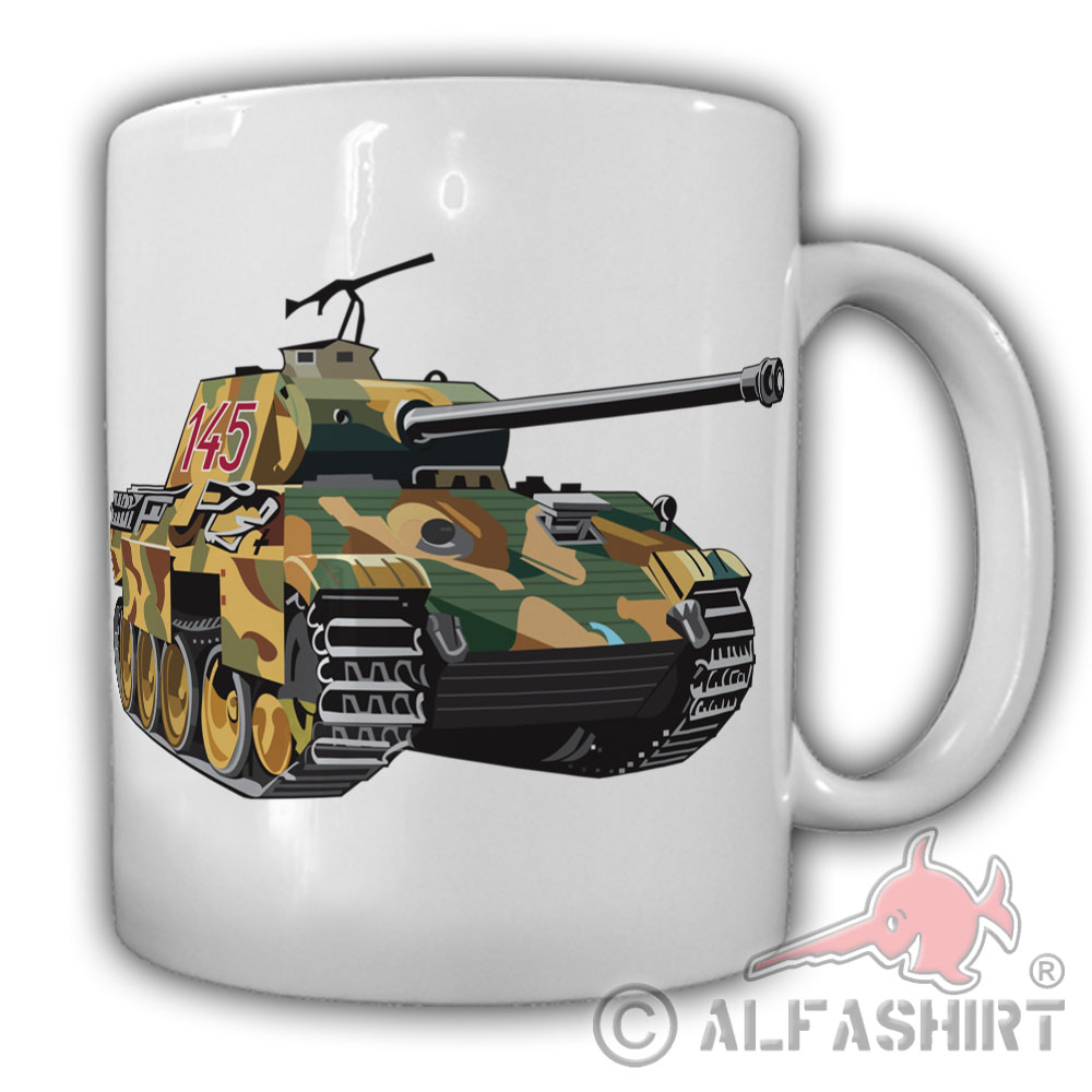 Military Tanks Tank Panzerkampfwagen Military Army Coat of Arms Coffee Mug # 27621