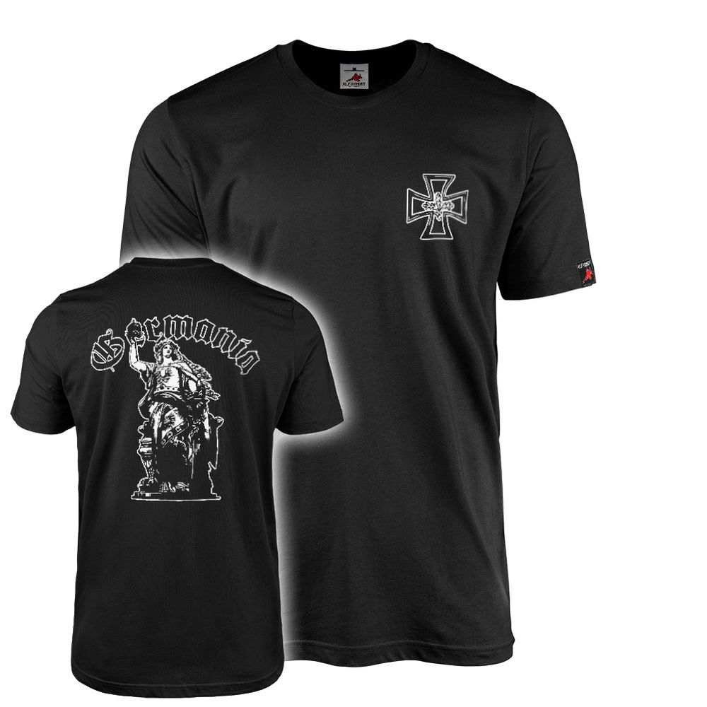 T-Shirt Germania Goddess Statue Germany Symbol #47548