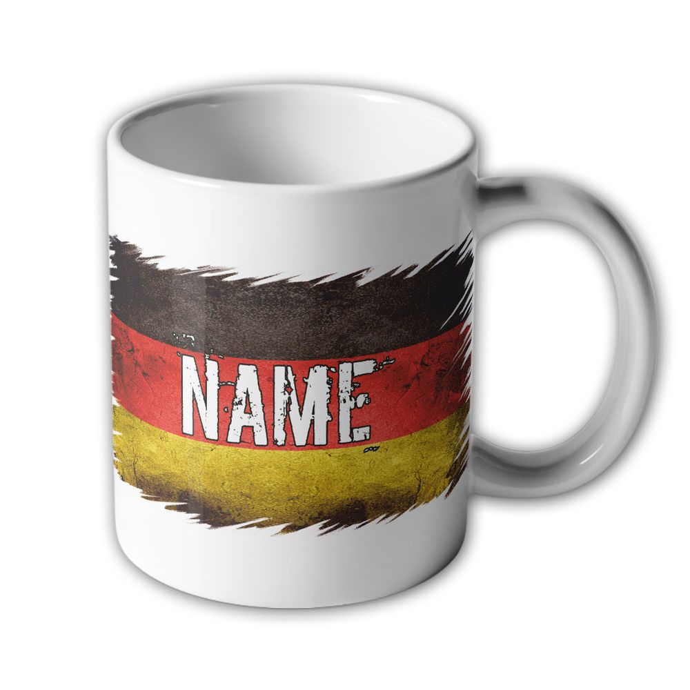 Tasse personalisierbar  mit deinem Namen Vorname GER DE #46760