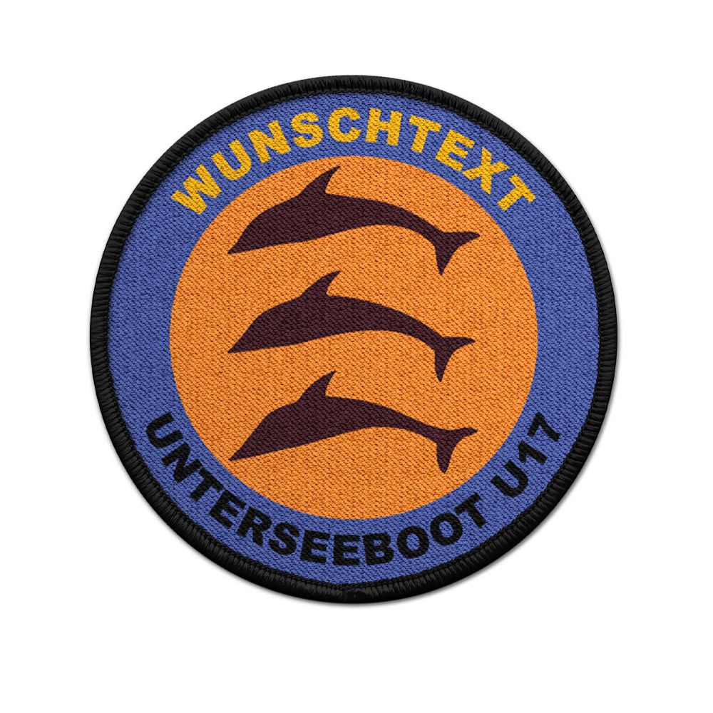 Patch Submarine 17 U17 Custom Text Class 206A S196 Turret Crest #48025