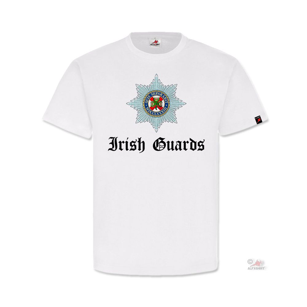 Irish Guards Regiment Crest British Veteran Badge Crest T-Shirt # 32266