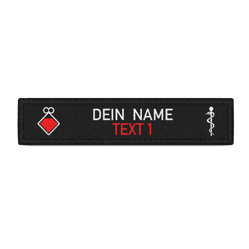 Patch Gruppenführer Feuerwehr Name Funktion Einheit Äskulap #47178