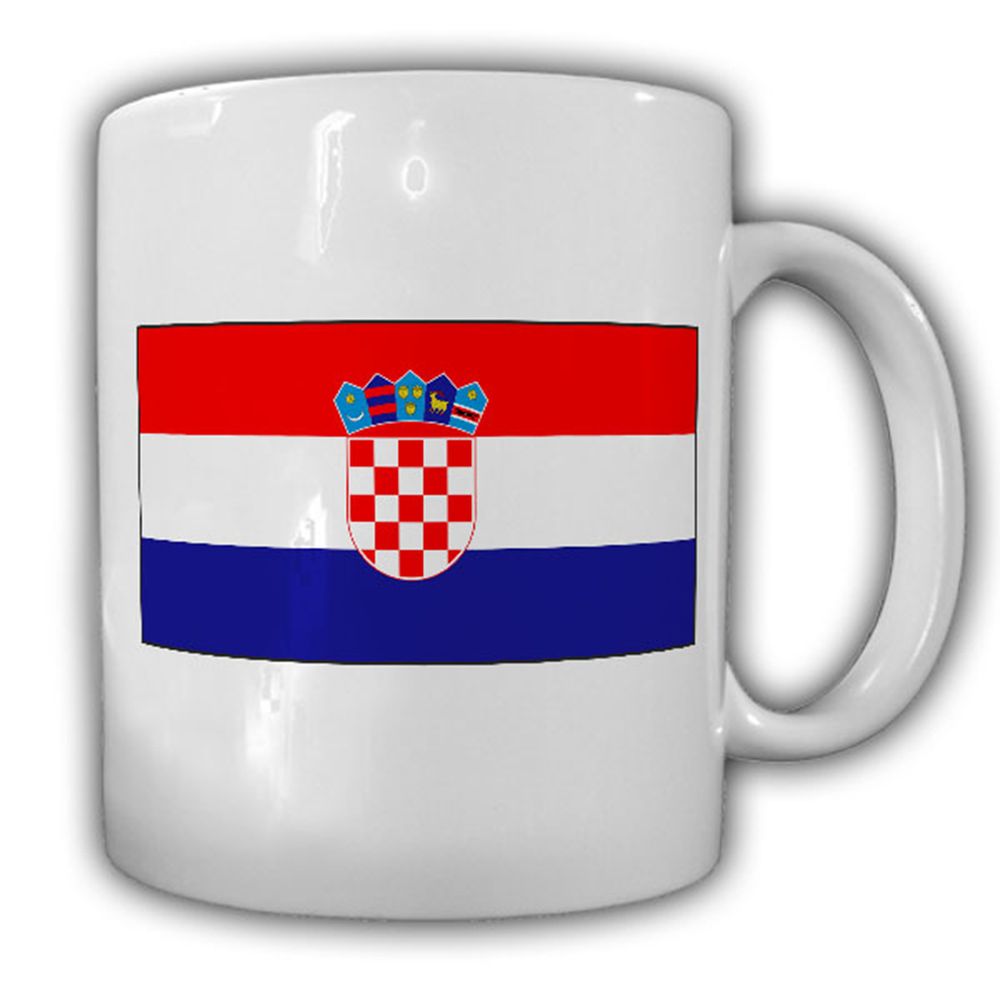 Kroatien Fahne Flagge Republika Hrvatska - Kaffee Tasse #13665
