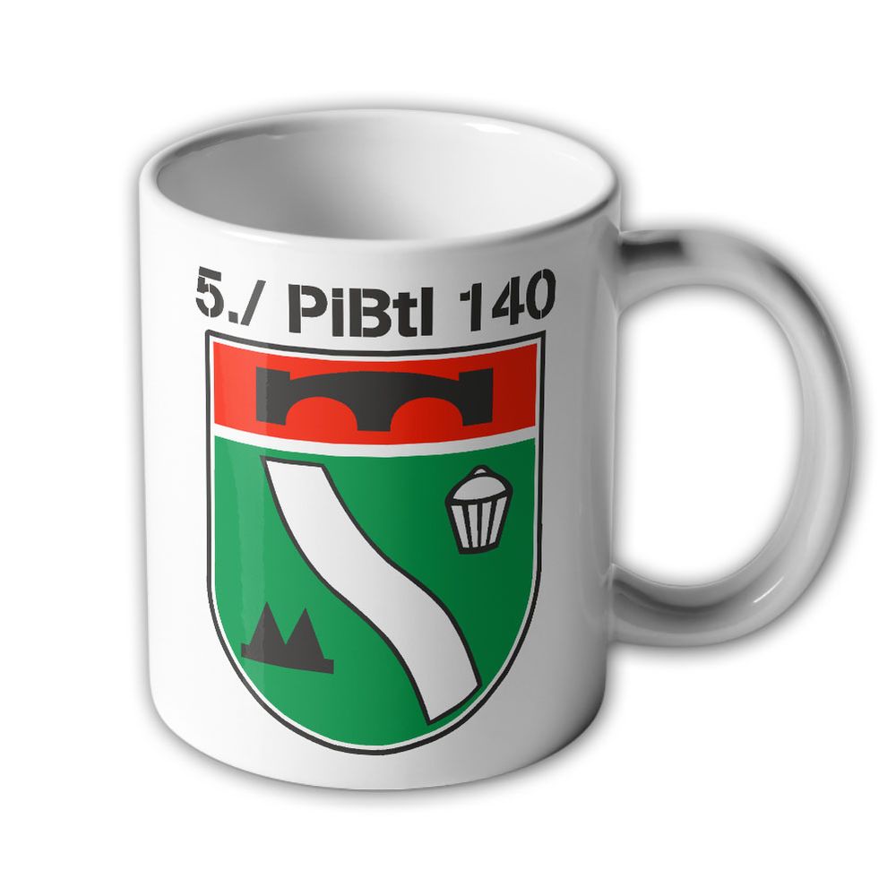 Tasse 5 Kompanie PiBtl Pionierbataillon 140 Truppe Bundeswehr #45369