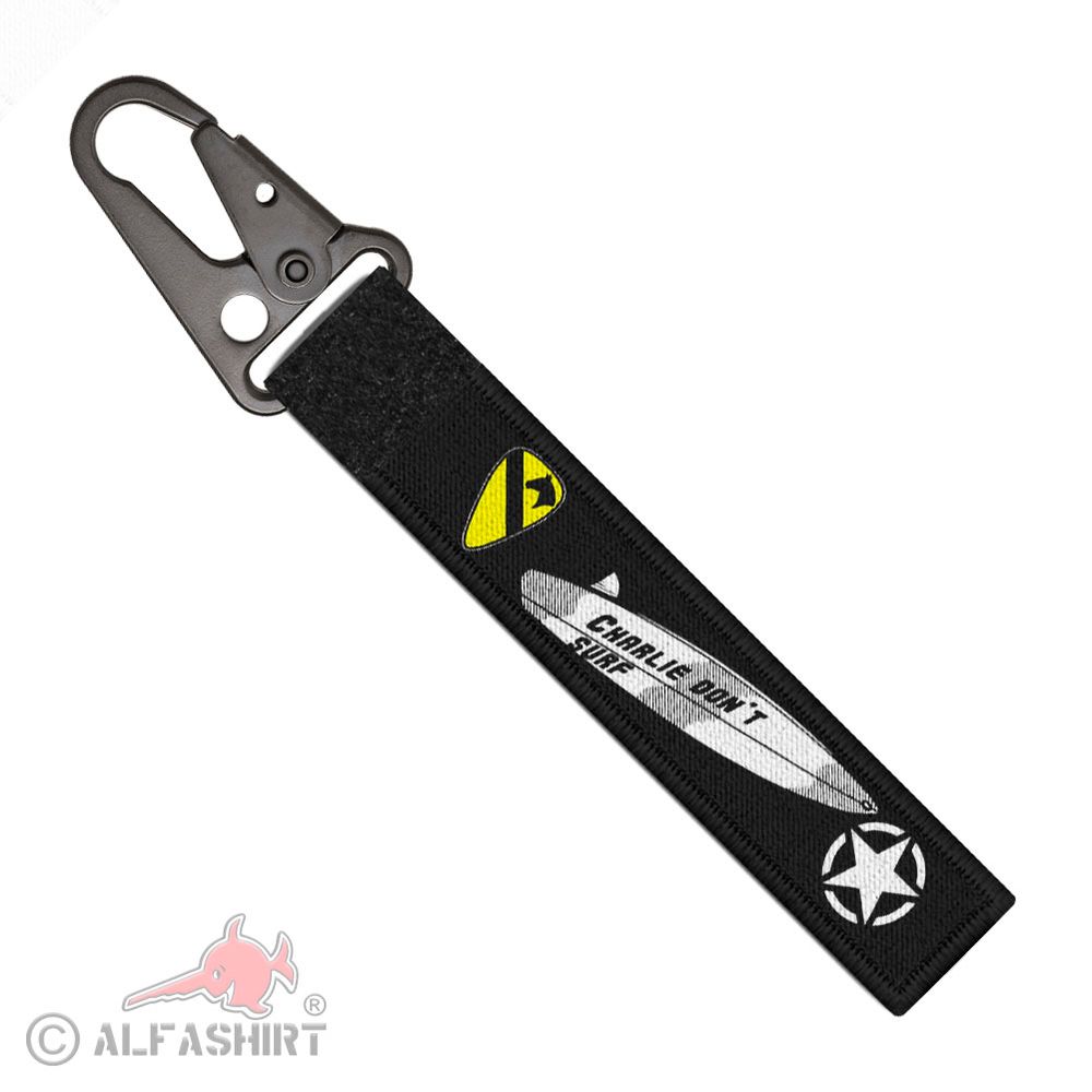 Tactical keychain Charly dont surf Da Nang Beach Surfing #39379