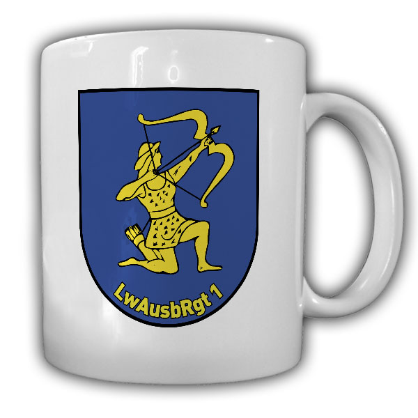 Tasse LwAusbRgt 1 Luftwaffenausbildungsregiment Bundeswehr Wappen #21777