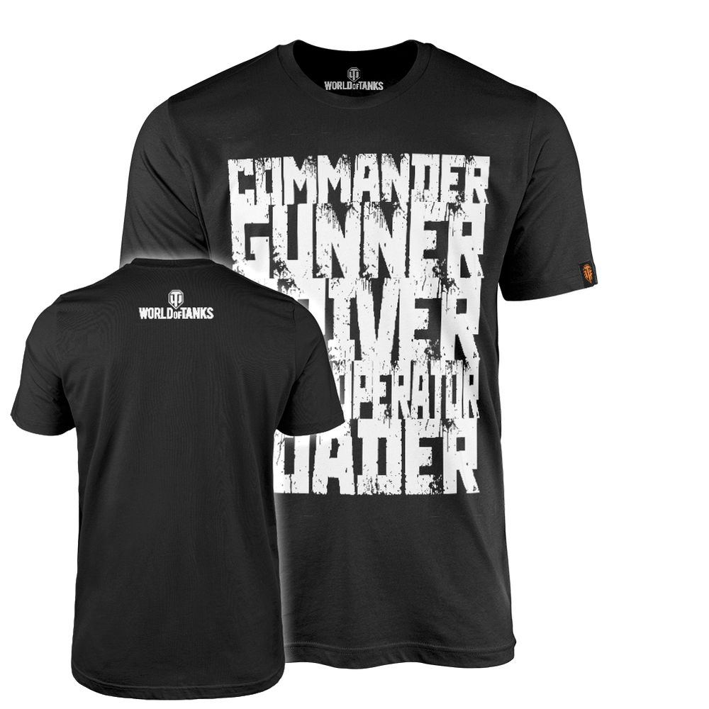 WOT CREW Loader Commander Gunner World of Tanks T-Shirt #42019