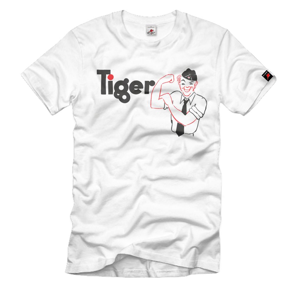 Tigerfibel WK Panzer Betriebsanleitungs Comic WH Ausbildung T Shirt #2214