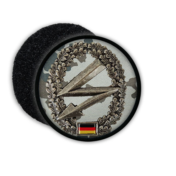 Patch BW Fernmelder Fm Barett Einheit Bundeswehr Patch Wappen Abzeichen #20871