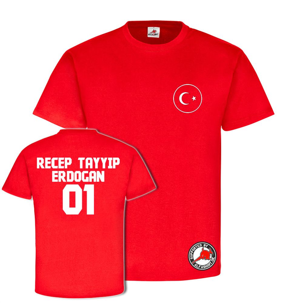 Recep Tayyip Erdoğan Trikot Türkei Turkie Osmanen Fun Spass #23863