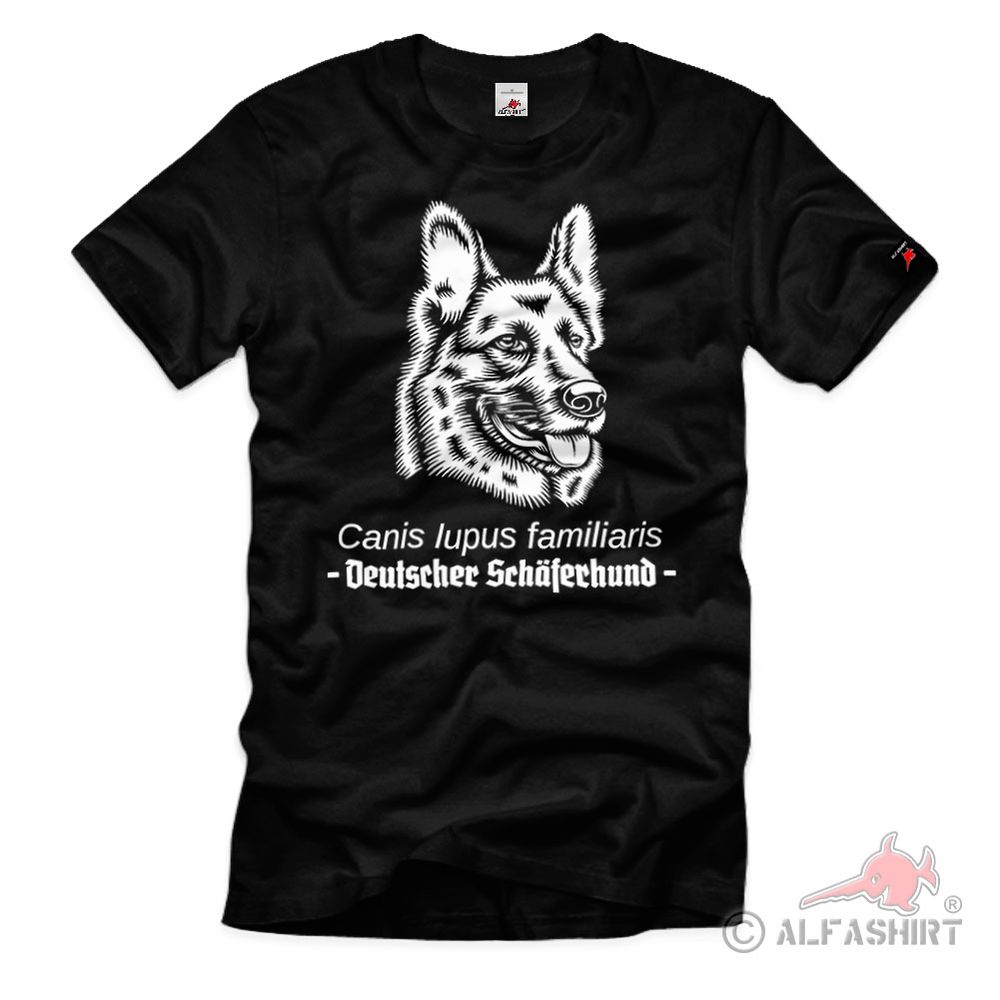 DSH Canis Lupus familiars Deutscher Schäferhund T Shirt #39760