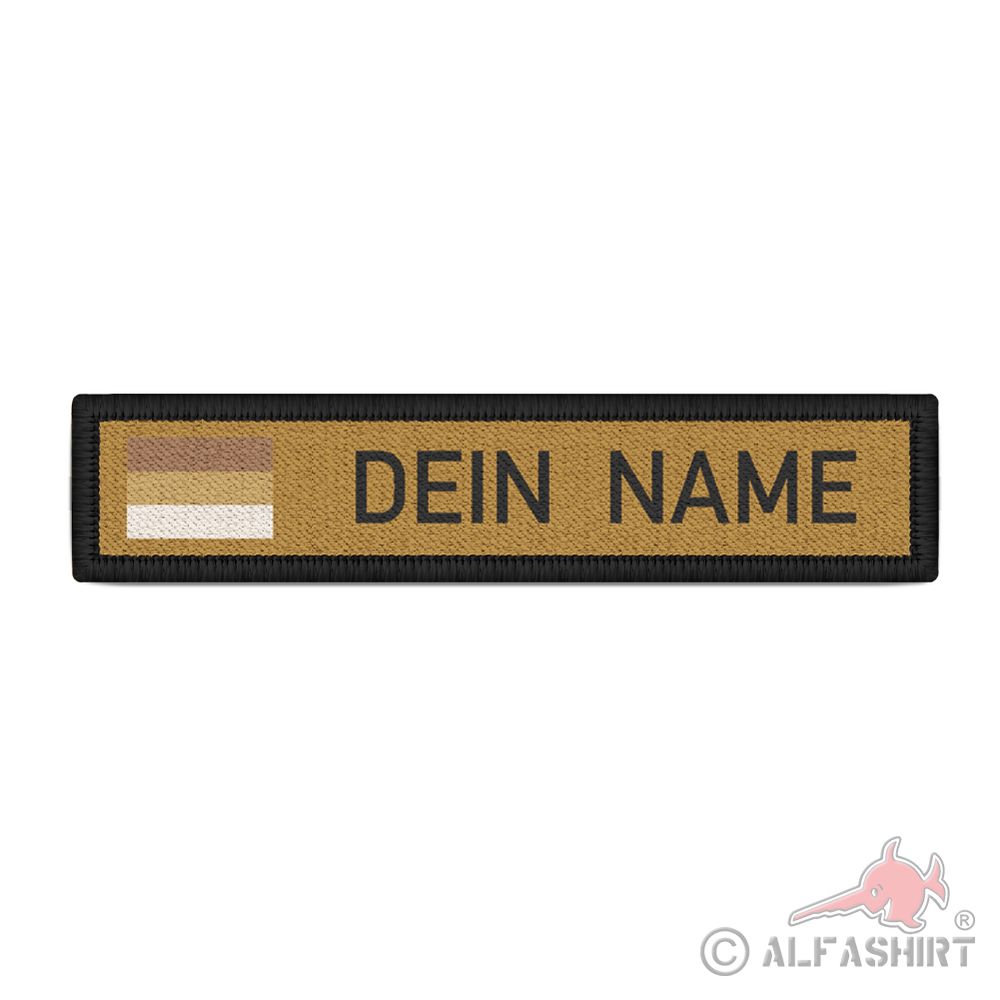 Name patch Germany desert camo Coyote your name personalized BW # 37606