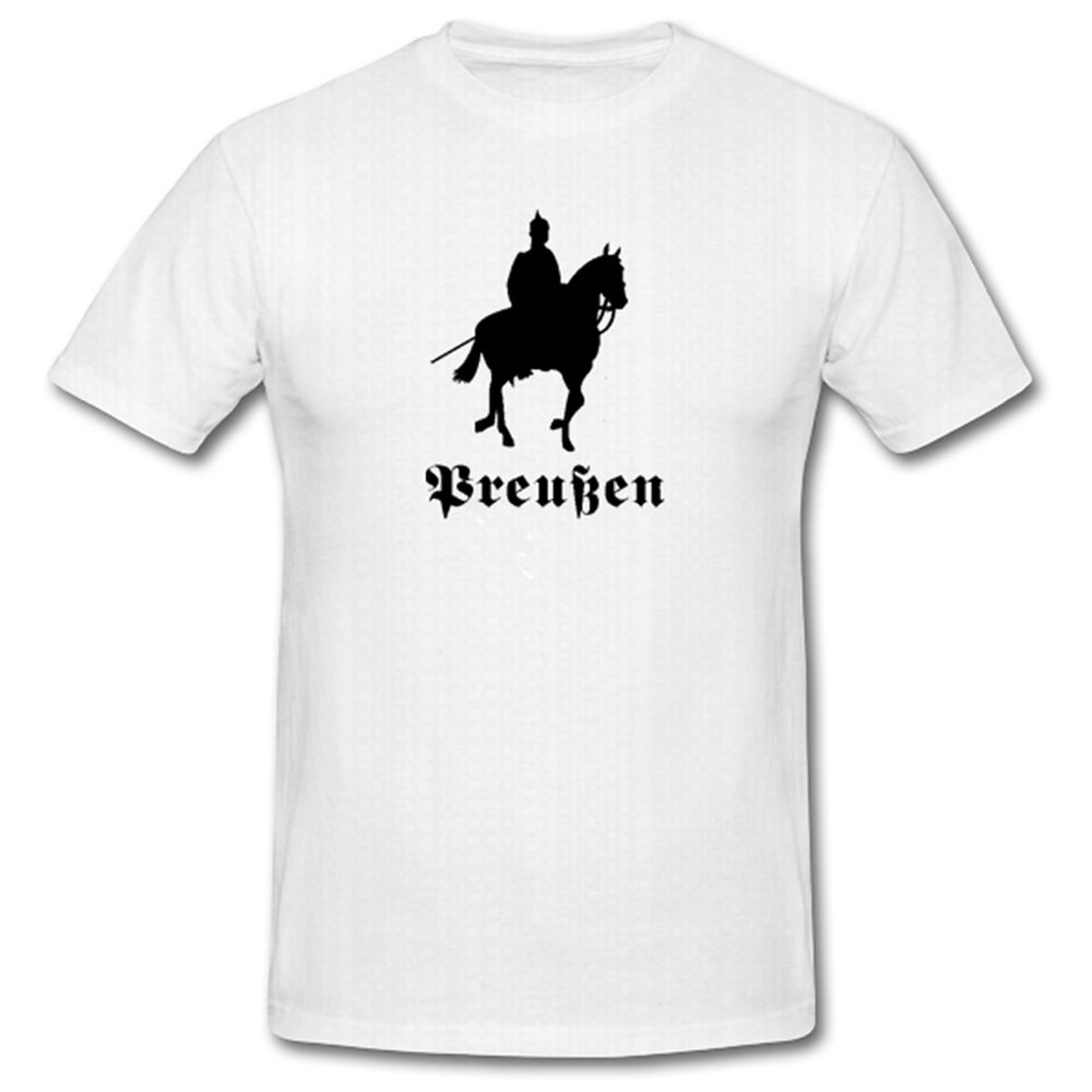 Preußen Offizier Pferd Kaiser Königreich Krieg Reiter - T Shirt #585