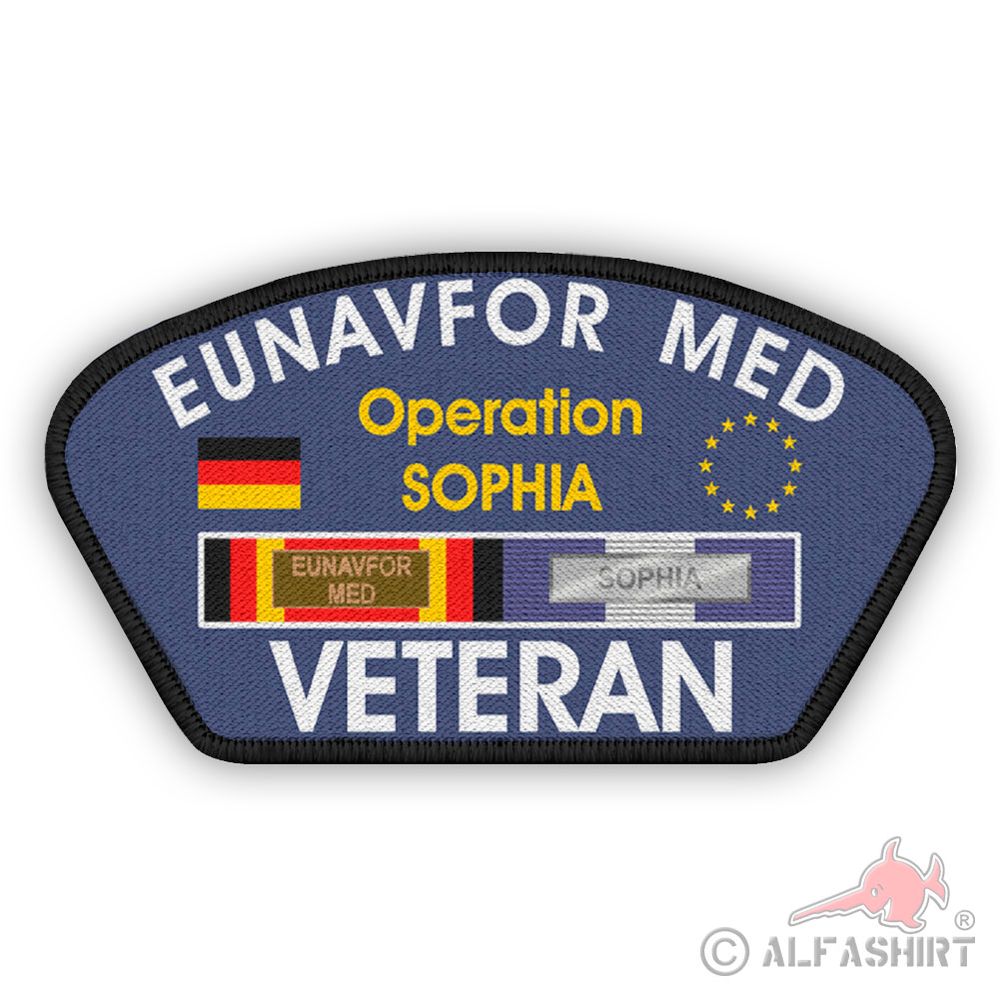 Veteran Patch EUNAVFOR MED Operation SOPHIA Marine Mittelmeer #452577