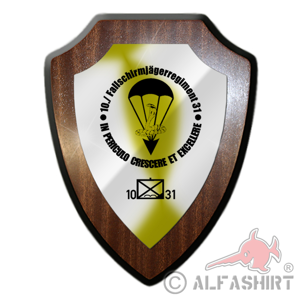 Blazon 10 Paratroop Regiment 31 Type 3 FschJgRgt Seedorf # 27032