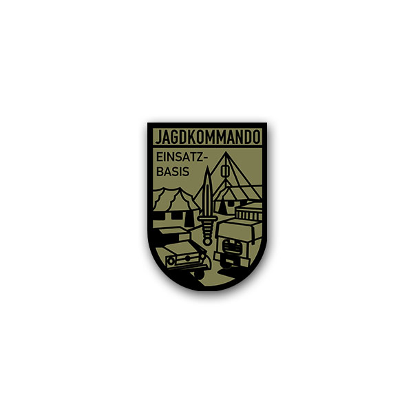 Jagdkommando Aufkleber Sticker JaKdo Einsatzbasis Spezialeinheit 10x14 cm #A5011