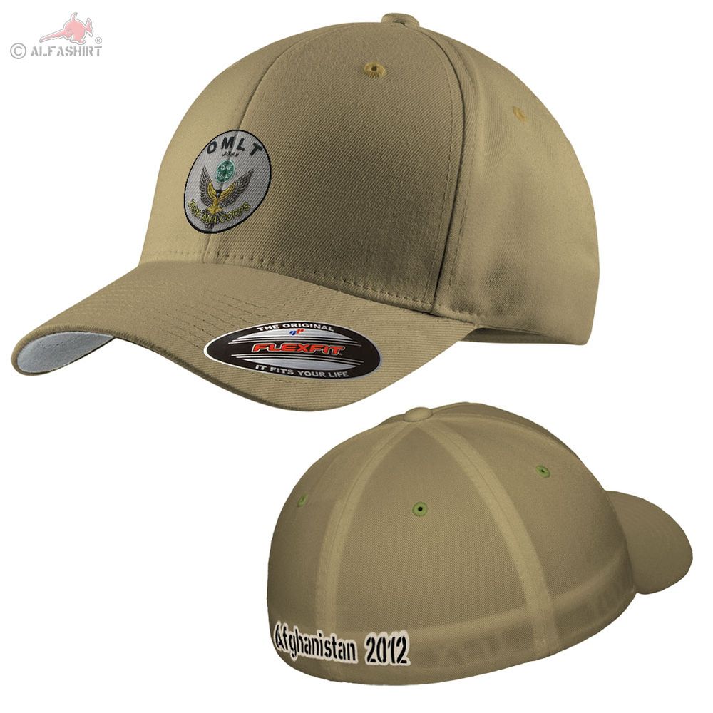 Flexfit cap OMLT ISAF Afghanistan 2012 209th ANA Corps Shaheen #43493