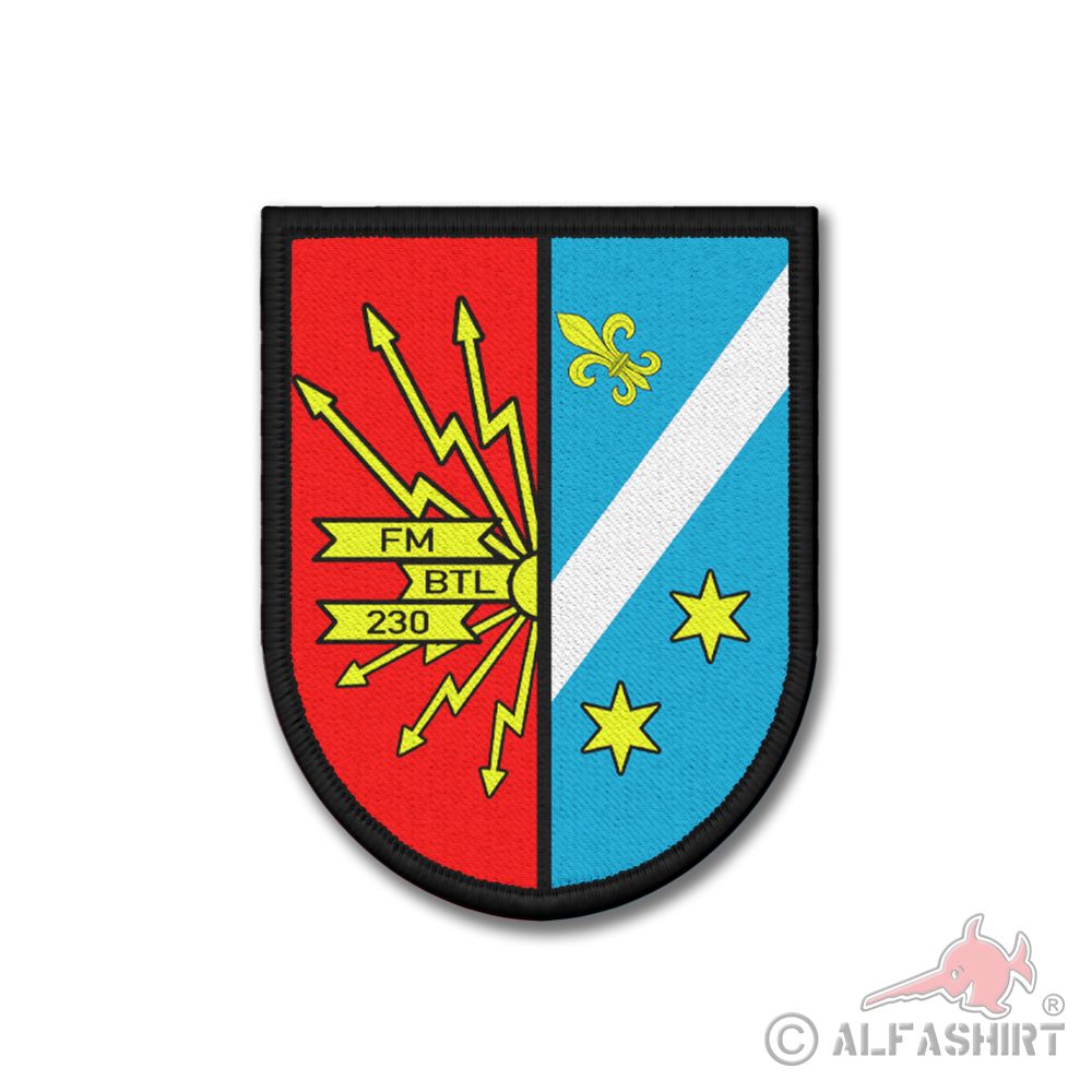 Patch Signal Battalion 230 Bundeswehr Coat of Arms Badge Logo #39774