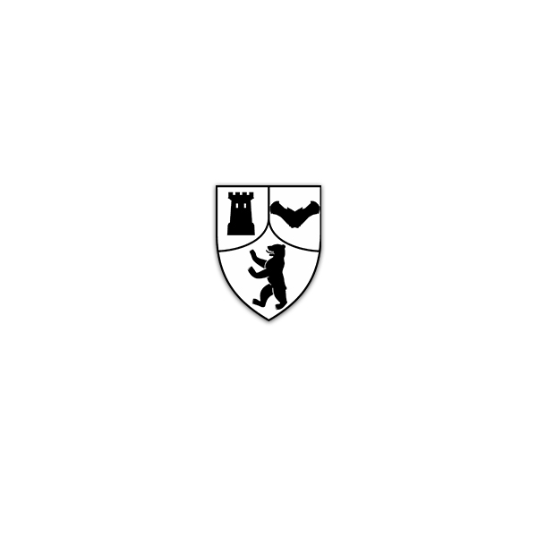 Sticker RSU Kp Berlin Type 2 Regional fuse BW Coat of Arms 5x7cm A3432