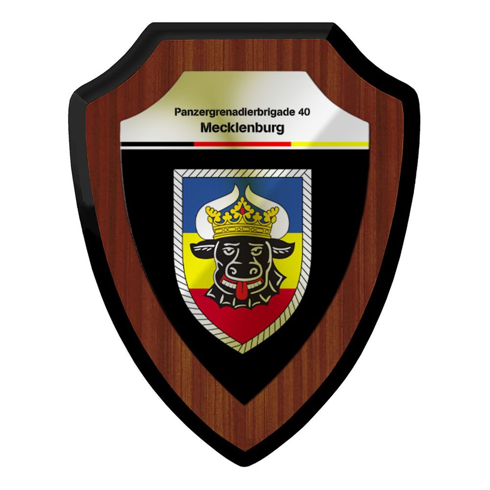 Wappenschild Panzerbrigade  PzGrenBrig 40 Brigarde Mecklenburg 14 #42970