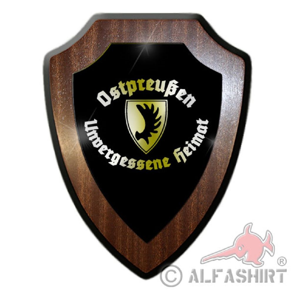 East Prussia elk Königsberg antler provincial shield # 19684