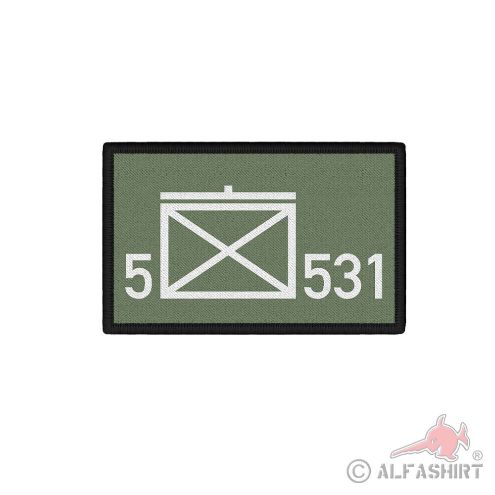 Patch 7,5x4,5cm taktisches Zeichen 5 Kompanie JgBtl #44196