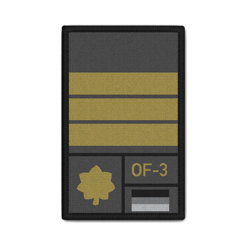 Rank Patch Bundeswehr Heer Luftwaffe Marine Grau #BW-Patch