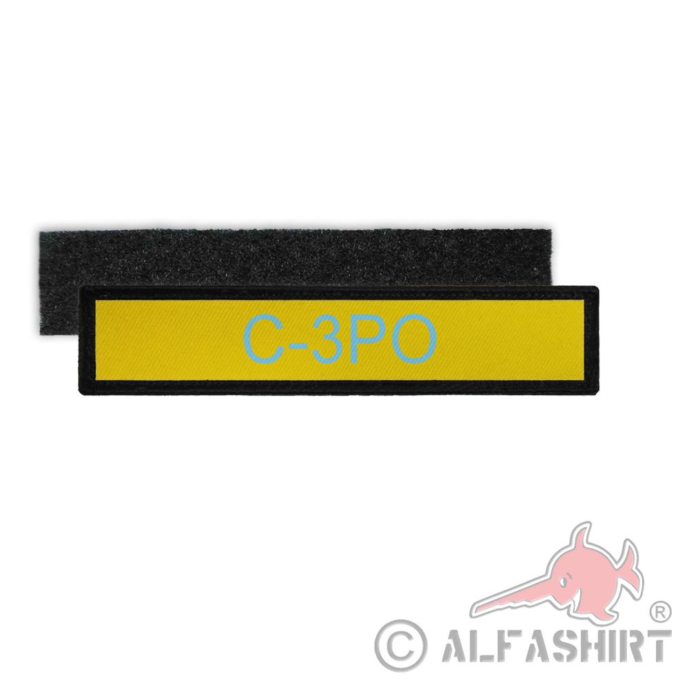 Name Patch C-3PO Robot Android Artificial Intelligence SciFi Patch # 26203