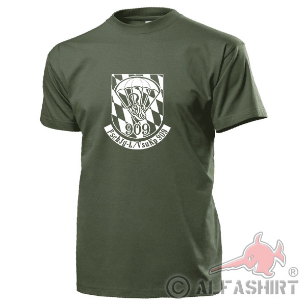 FschJg-L-VsuKp 909 FschJg Luftlande Versuchskompanie T Shirt Herren #18058