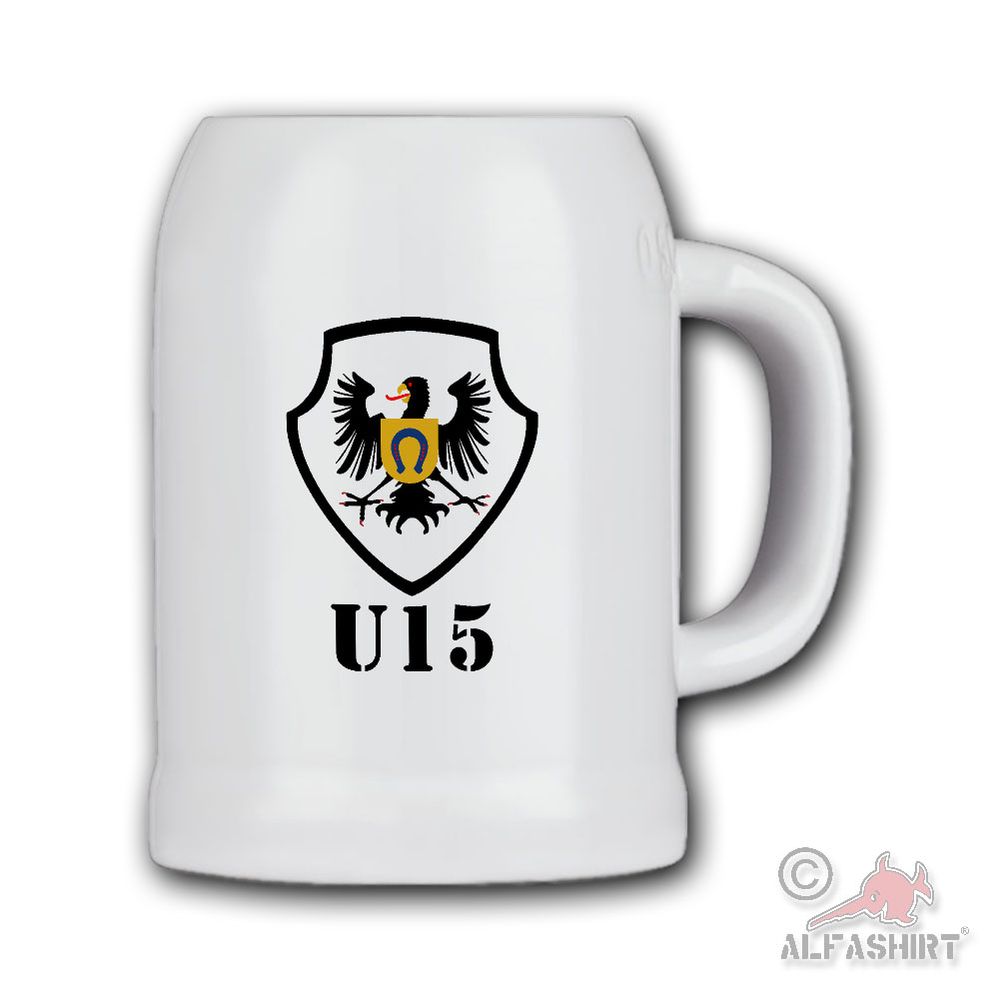 Bierkrug U-Boot Unterseeboot U15 S194 Klasse 206A 3 Marine#45974