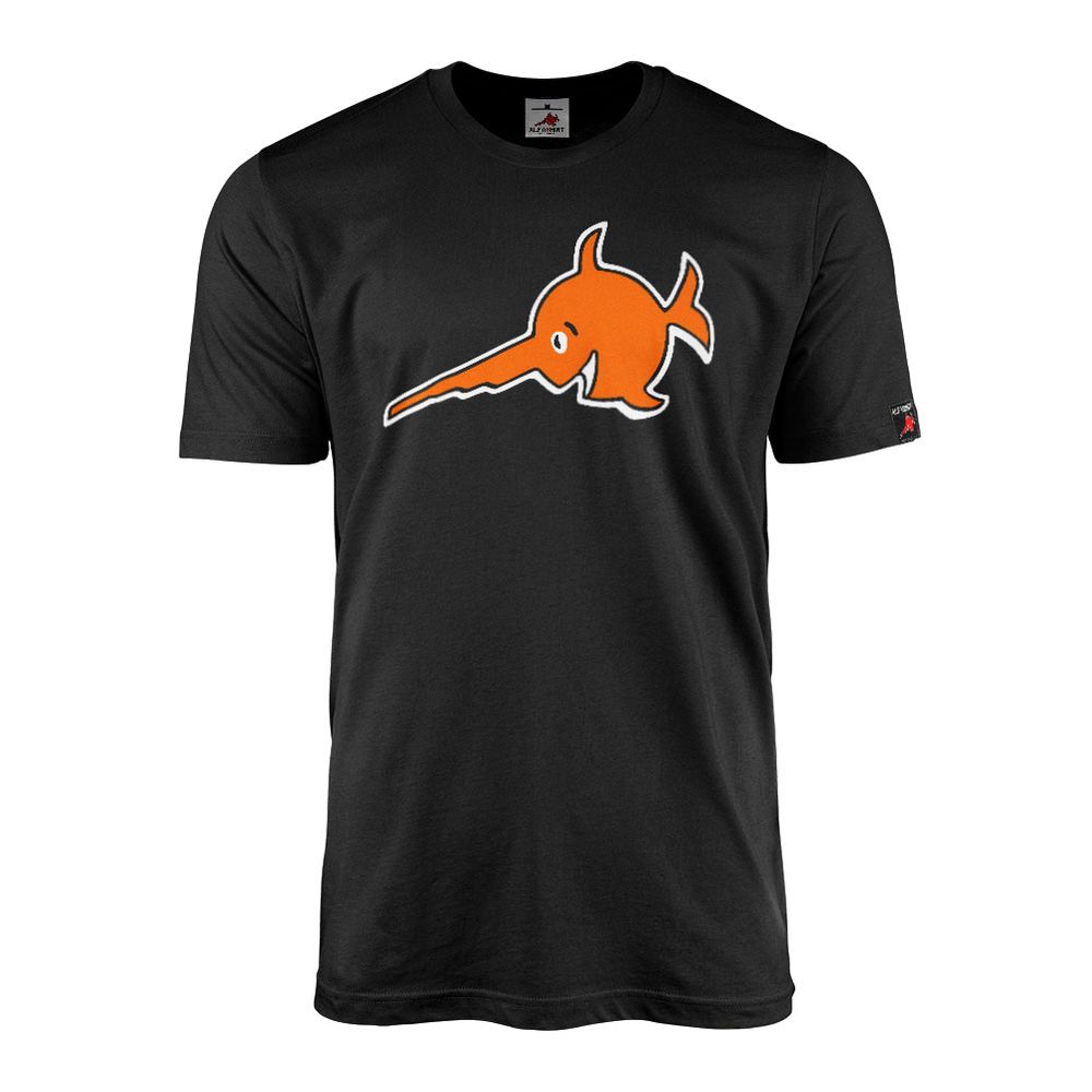 U96 oranger Sägefisch Fisch U-Boot Marine Taucher orange T-Shirt #34315