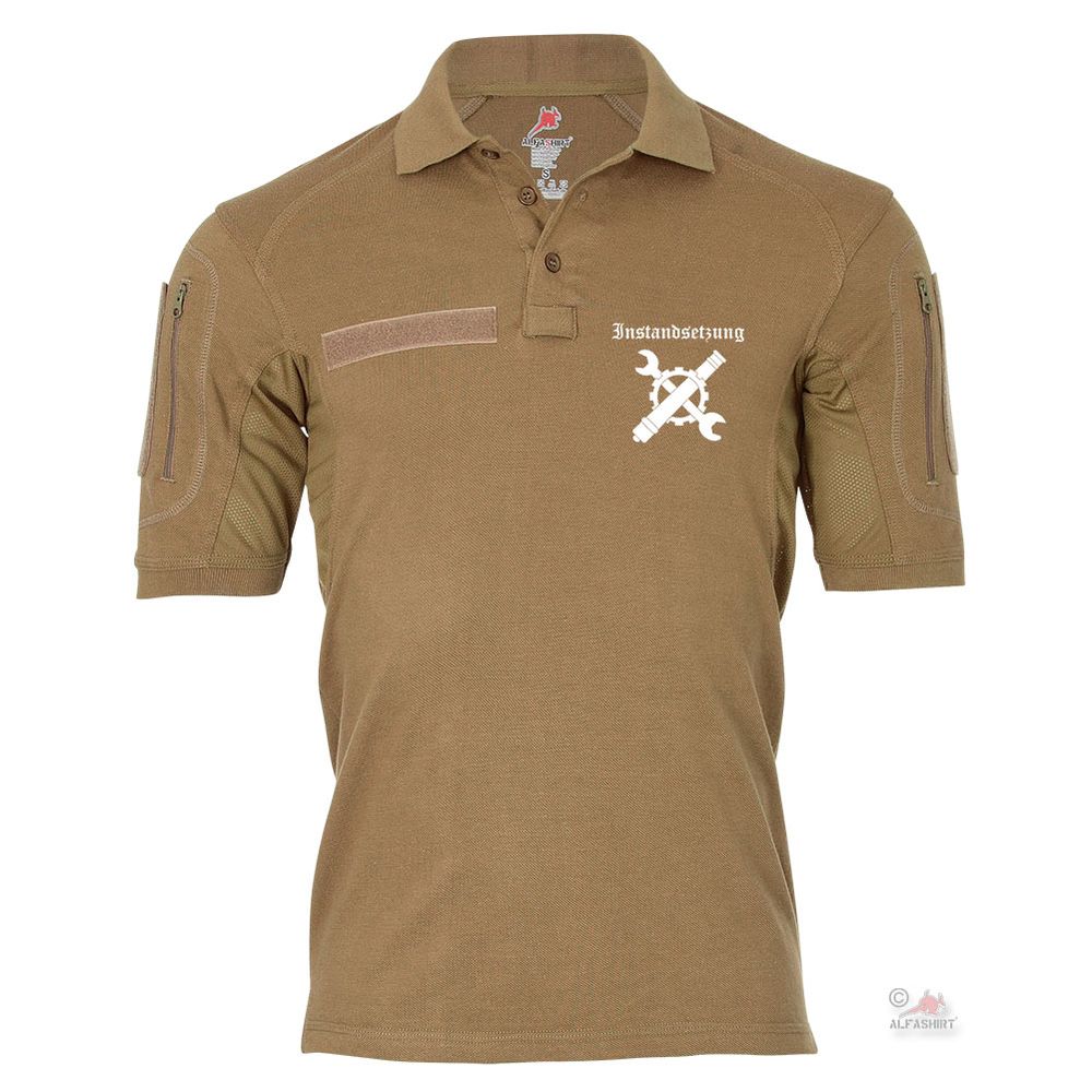 Tactical Poloshirt Alfa - Instandsetzung Inst Bundeswehr BW Militär #19394