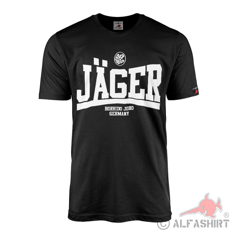 Jäger Truppe Heer Horrido Joho Bundeswehr Bw T-shirt#44285