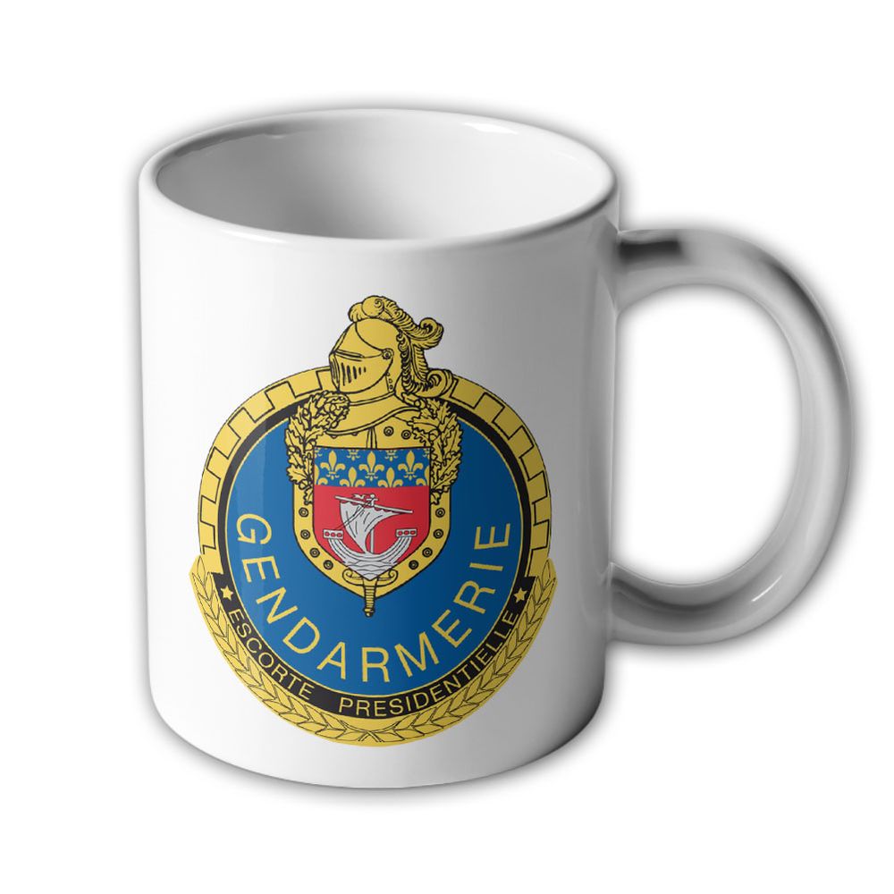 Tasse Gendarmerie Escorte Presidentielle Escadron motocycliste #33905