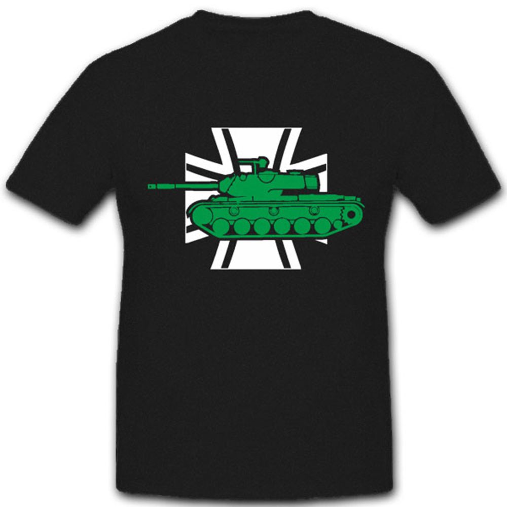 M 47 Patton Kampfpanzer Medium Tank USA Amerika Panzer - T Shirt #5026