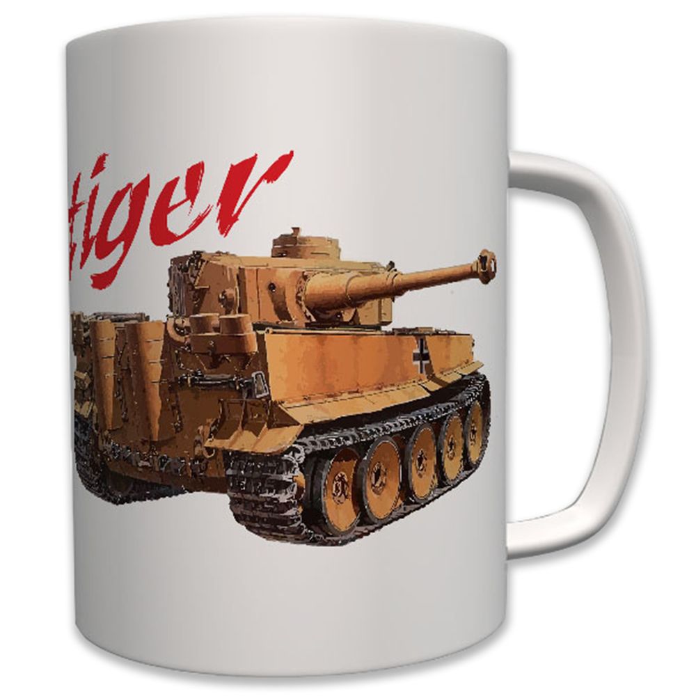 Militär Tiger Panzer Wk Deutschland Legende - Tasse Becher Kaffee #7381